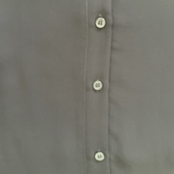 Zara Black Button Down Dress - Picture 3 of 4